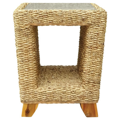 Charles Bentley Water Hyacinth Side Table Charles Bentley Water Hyacinth Side Table